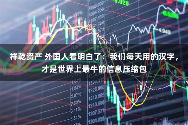 祥乾资产 外国人看明白了：我们每天用的汉字，才是世界上最牛的信息压缩包